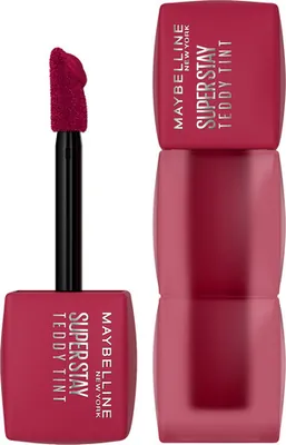 MAYBELLINE Teddy Tint TEAR Mascara Lipstick - Wild Heart 50