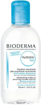 Micellar solution for makeup removal and cleansing dry and sensitive skin Bioderma Hydrabio H2O - 250 ml