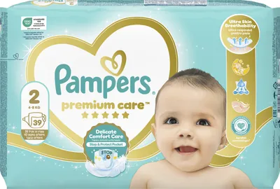Pampers Premium Diapers Size 2