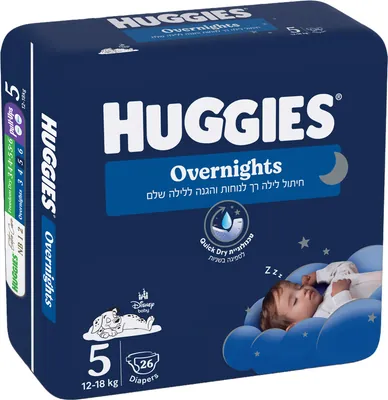 Huggies Huggies Overnites Night Diaper Size 5 (12–18 kg)