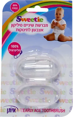 Sweetie Sweetie Silicone Finger Toothbrush for Babies
