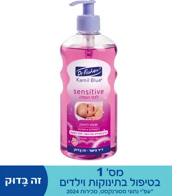 Camille Bleu Sensitive Baby Bedtime Shampoo