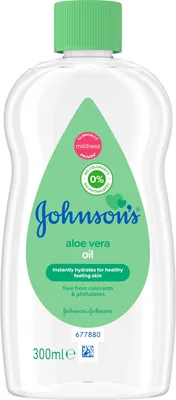 Johnson & Johnson Baby Aloe Vera Oil for Baby