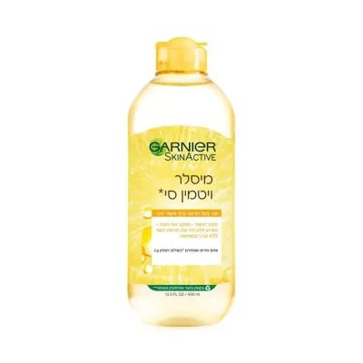 Garnier מים מיסלריים ויטמין C