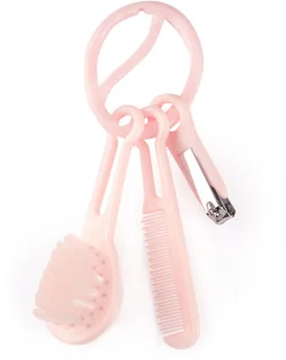Twigy Brush, Comb and Nail Clipper Set