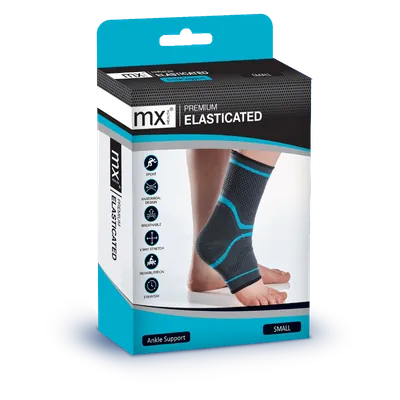 (MEDINOX PREMIUM ELASTIC ANKLE SUPPORT (S