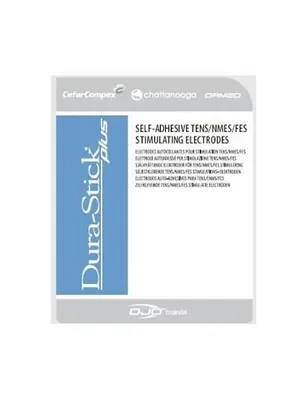 Dura-Stick Plus 2" Square Cloth Electrodes