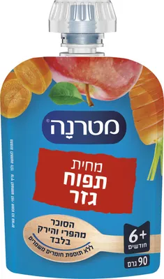 Materna apple & carrot puree (squeeze pouch)