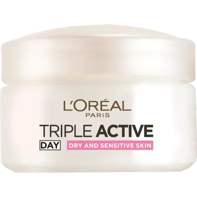 TRIPLE ACTIVE Day Cream for Dry Skin 50 ml | L'OREAL PARIS