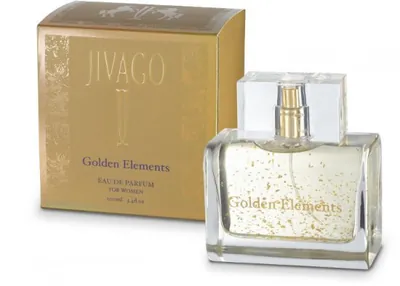 בושם לאישה 100 מ''ל Jivago Golden Elements או דה פרפיום E.D.P