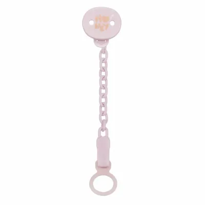 Chicco pacifier holder with chain – Pink (Chicco Adaptable Easy Clip With Chain Pink)