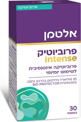 פרוביוטיק INTENSE אלטמן פרוביוטיק INTENSE 60 כמוסות