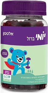 אלטמן יומי ברזל וויטמינים 60 דובונים