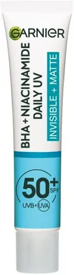 غارنييه - لوشن ترطيب Pure Active مع نياسيناميد وSPF50 - حجم 40 مل