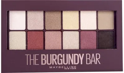 Maybelline - Burgundy Bar Eyeshadow Palette - Warm Earth Tones