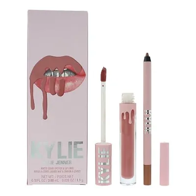 Matte Lip Kit - 808 Kylie by Kylie Cosmetics for Women - 2 Pieces: Matte Liquid Lipstick 2.8 g, Lip Liner 0.9 g