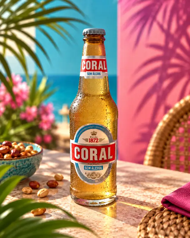 Cerveja sem álcool branca 0.30 cl