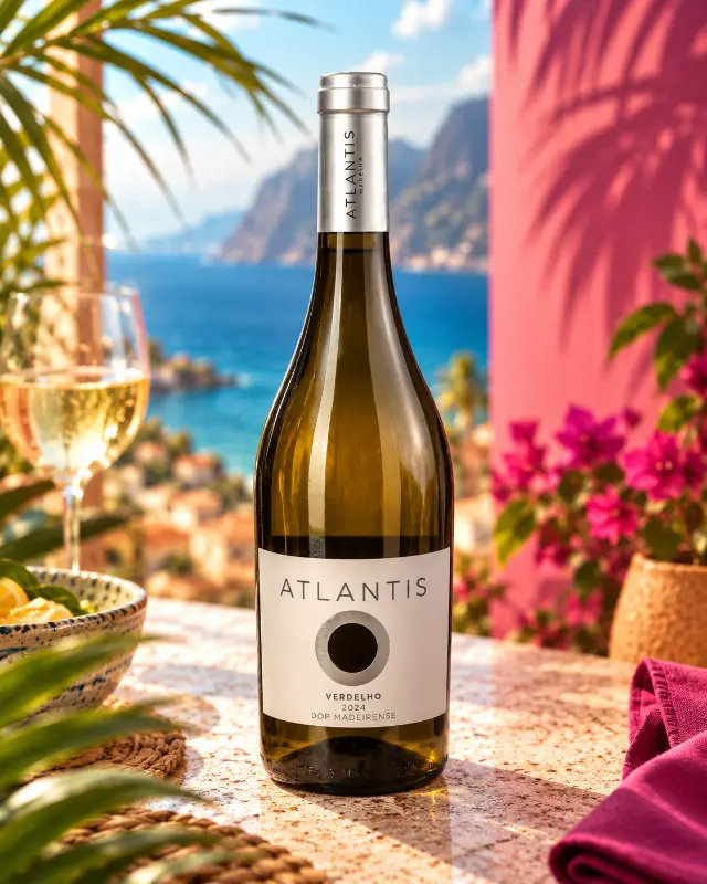 Atlantis Branco | White Verdelho Frutado grf 0,75l 'Produzido na Madeira'