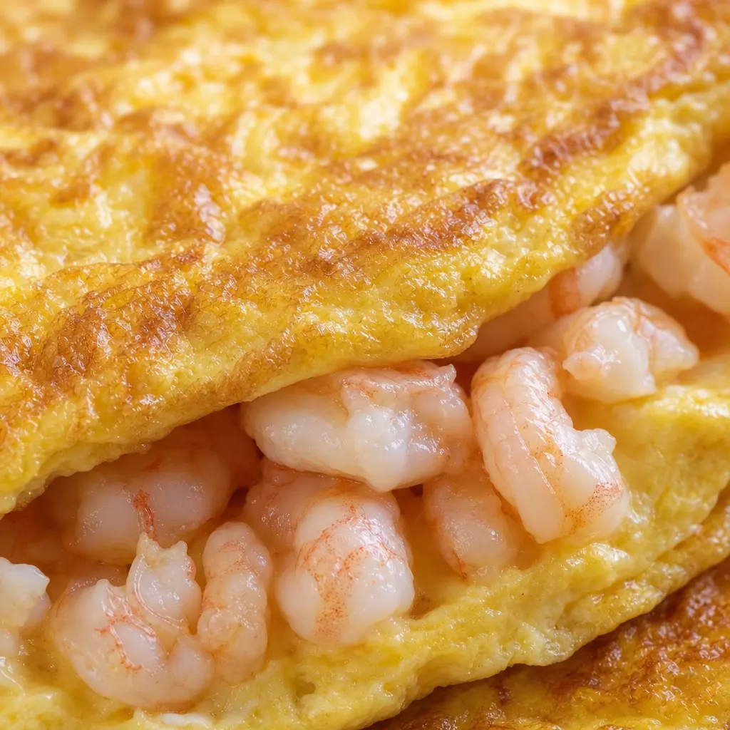 Omelete de gambas