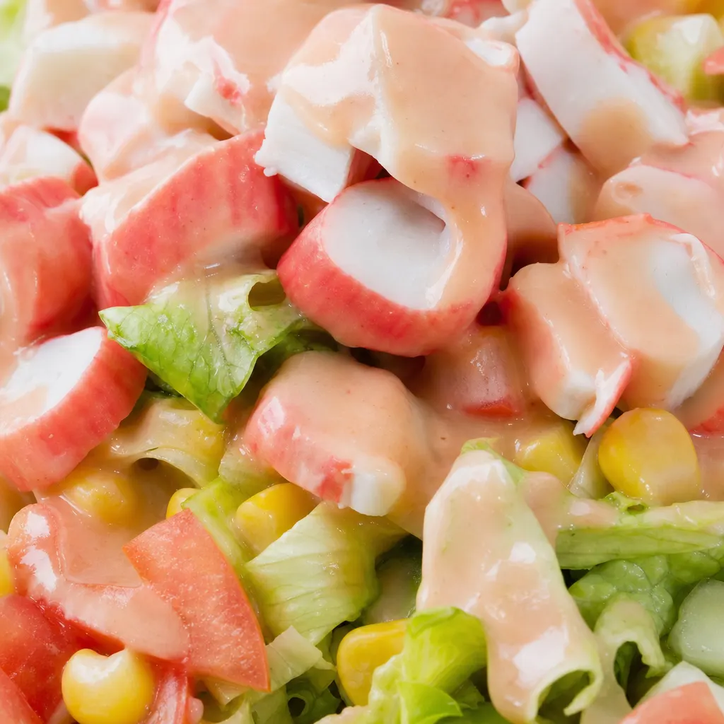 Salada delícias do mar
