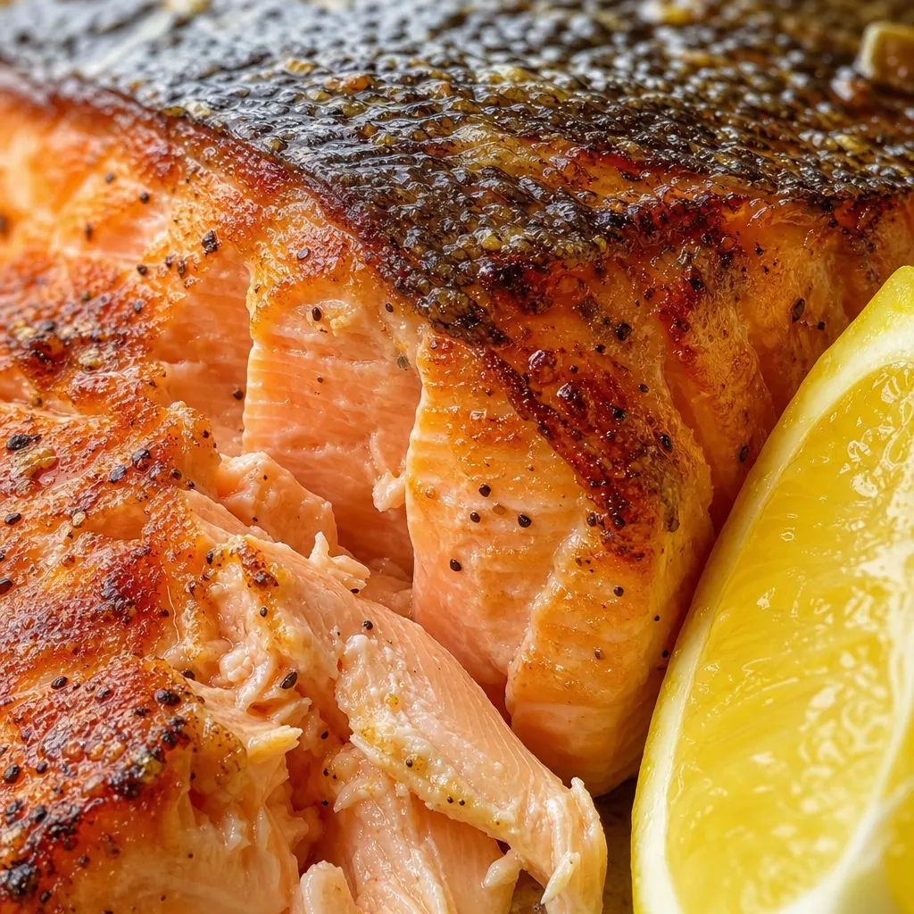 Salmão grelhado
