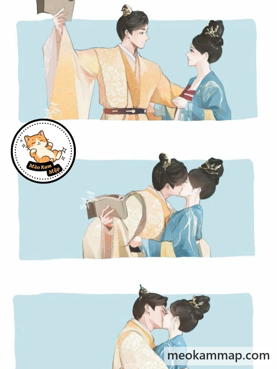 Bìa truyện Cá Mặn Ăn Dưa Hóa Sủng Phi