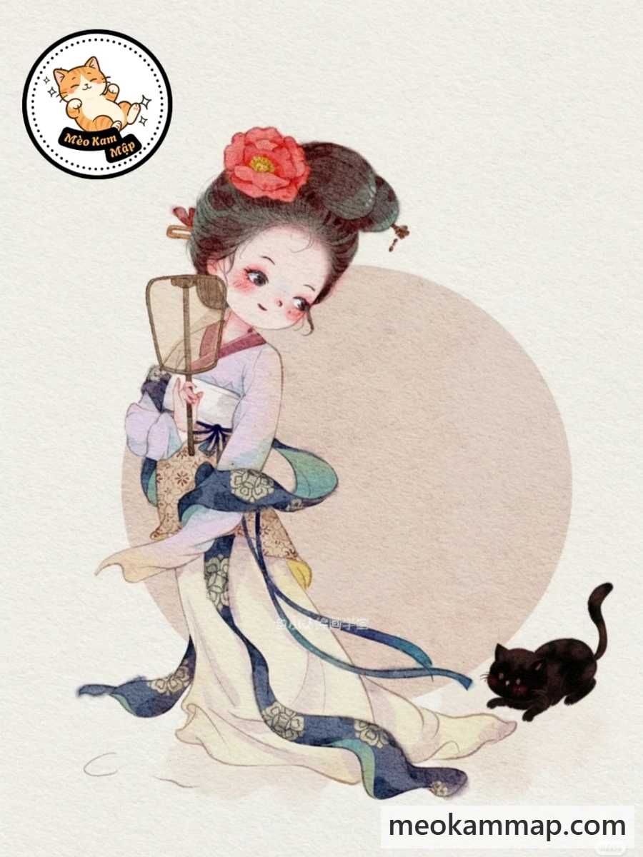 Bìa truyện Trượng Phu Ta Là Mèo Đen, Mỗi Đêm Cùng Chàng Trừ Yêu Diệt Quỷ