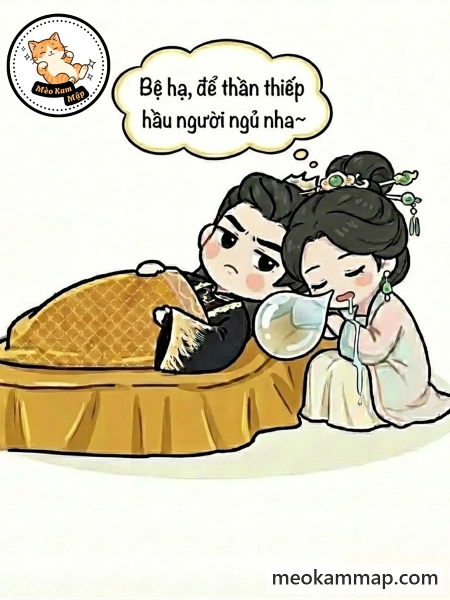 Bìa truyện Làm Sao Một Con Cá Mặn Lại Làm Hoàng Hậu