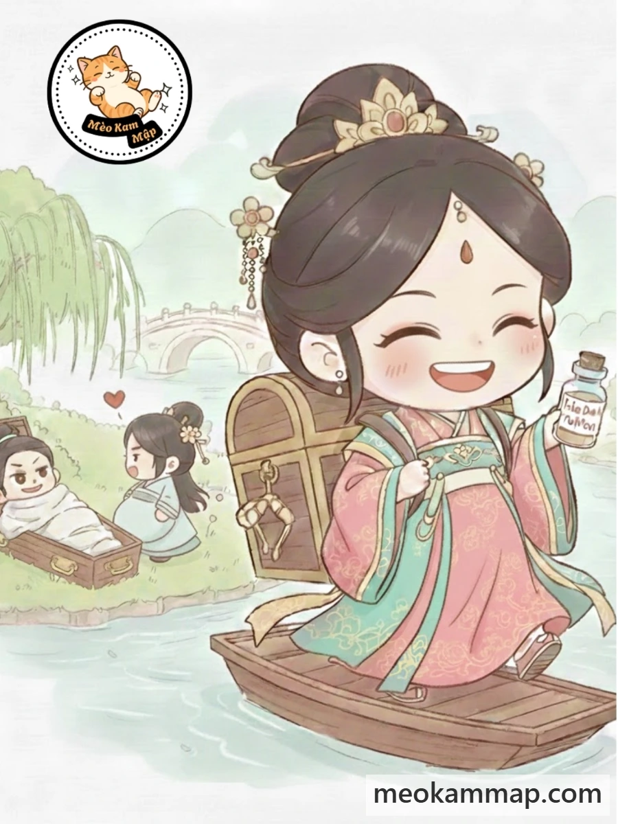 Bìa truyện Phu Quân Giả Chết, Ta Cũng Giả Chết