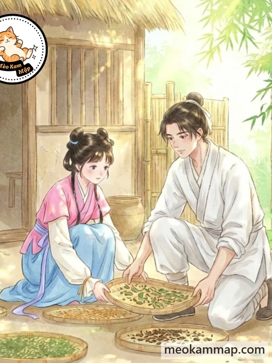 Bìa truyện Gió Lạnh Thổi Hoa Quế Bay Như Tuyết Thơm