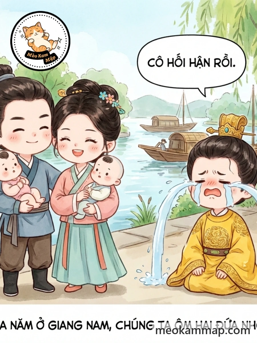 Bìa truyện Sau Khi Hòa Ly Với Thái Tử, Ta Cùng Ám Vệ Của Hắn Ba Năm Ôm Hai Đứa