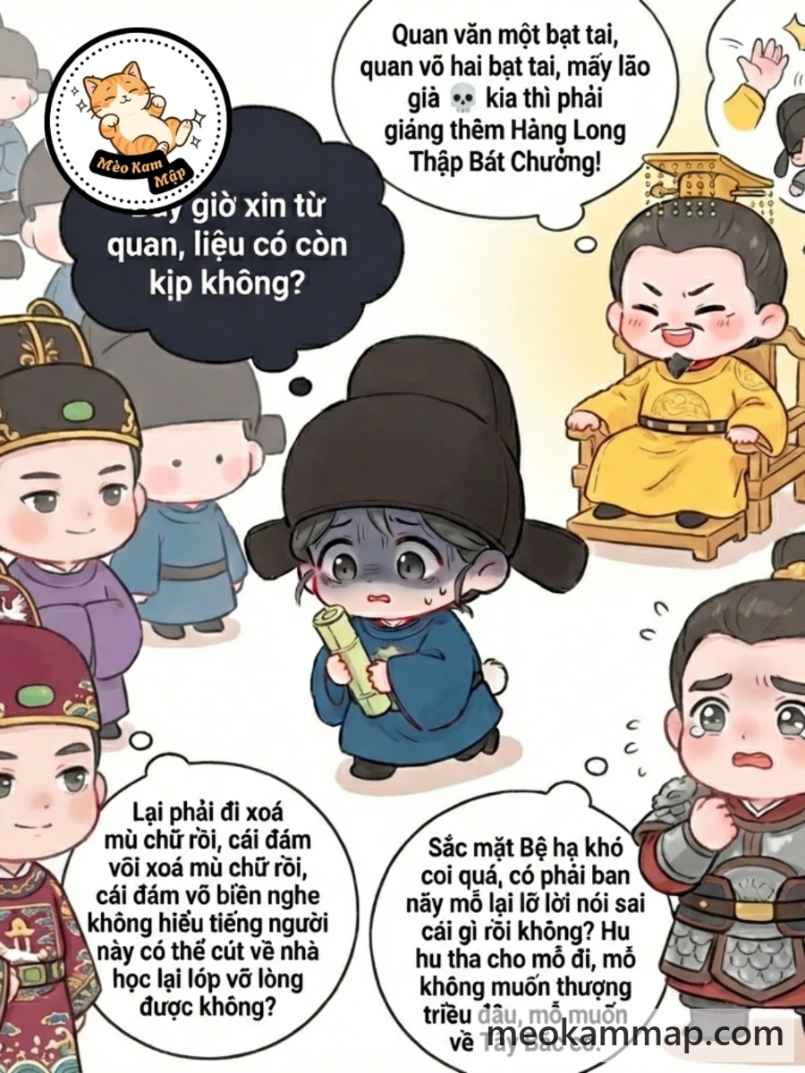 Bìa truyện Sau Khi Nghe Được Tiếng Lòng Của Bá Quan Văn Võ