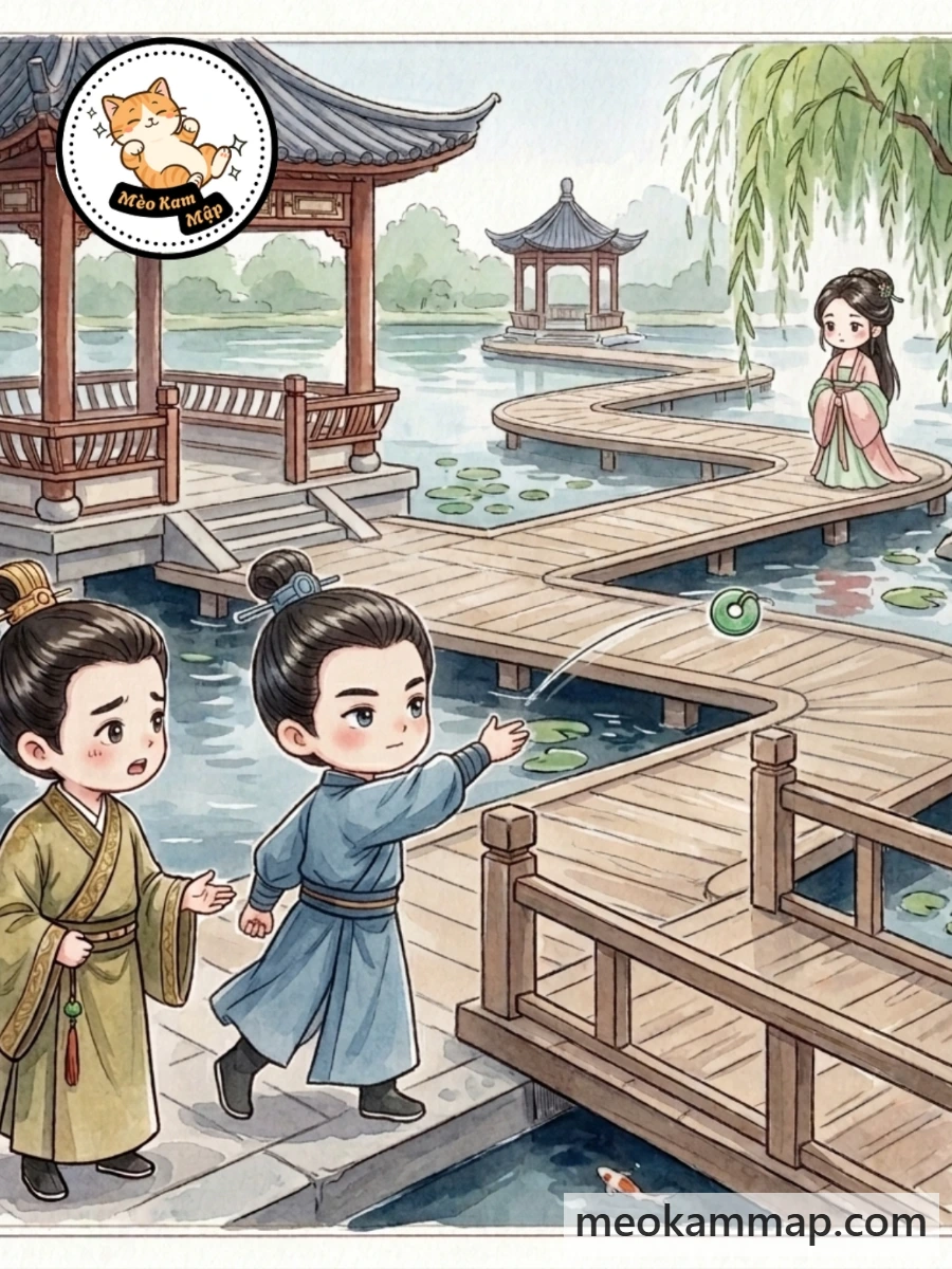 Bìa truyện Ngọc Bội Nhuốm Máu
