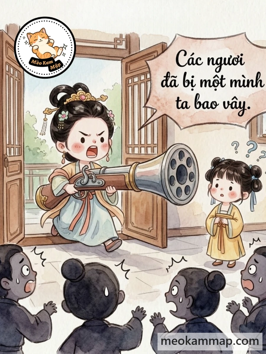 Bìa truyện Cô Út Điên Khùng Biết Chế Súng, Dẫn Nương Ta Đi Đánh Thiên Hạ
