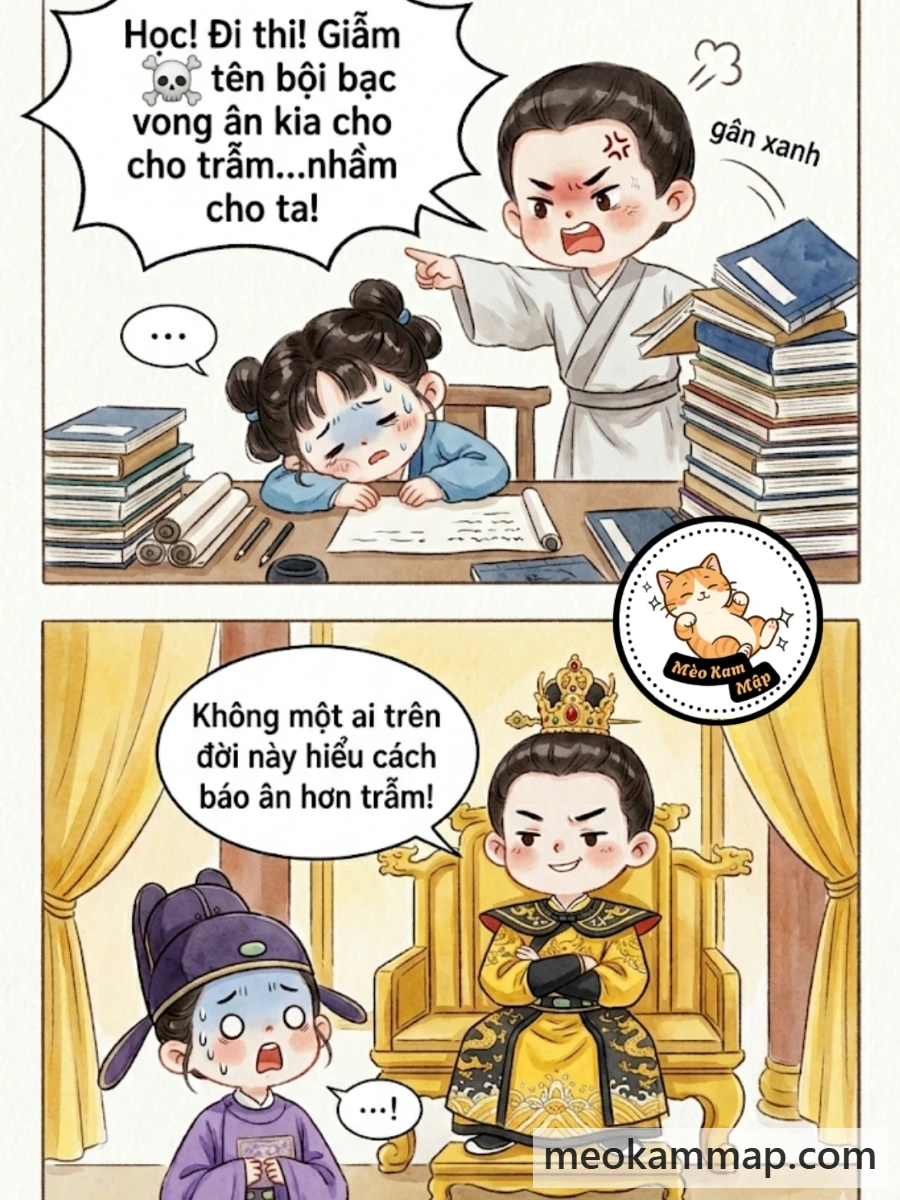 Bìa truyện Cách Trả Ơn Chuẩn Không Cần Chỉnh