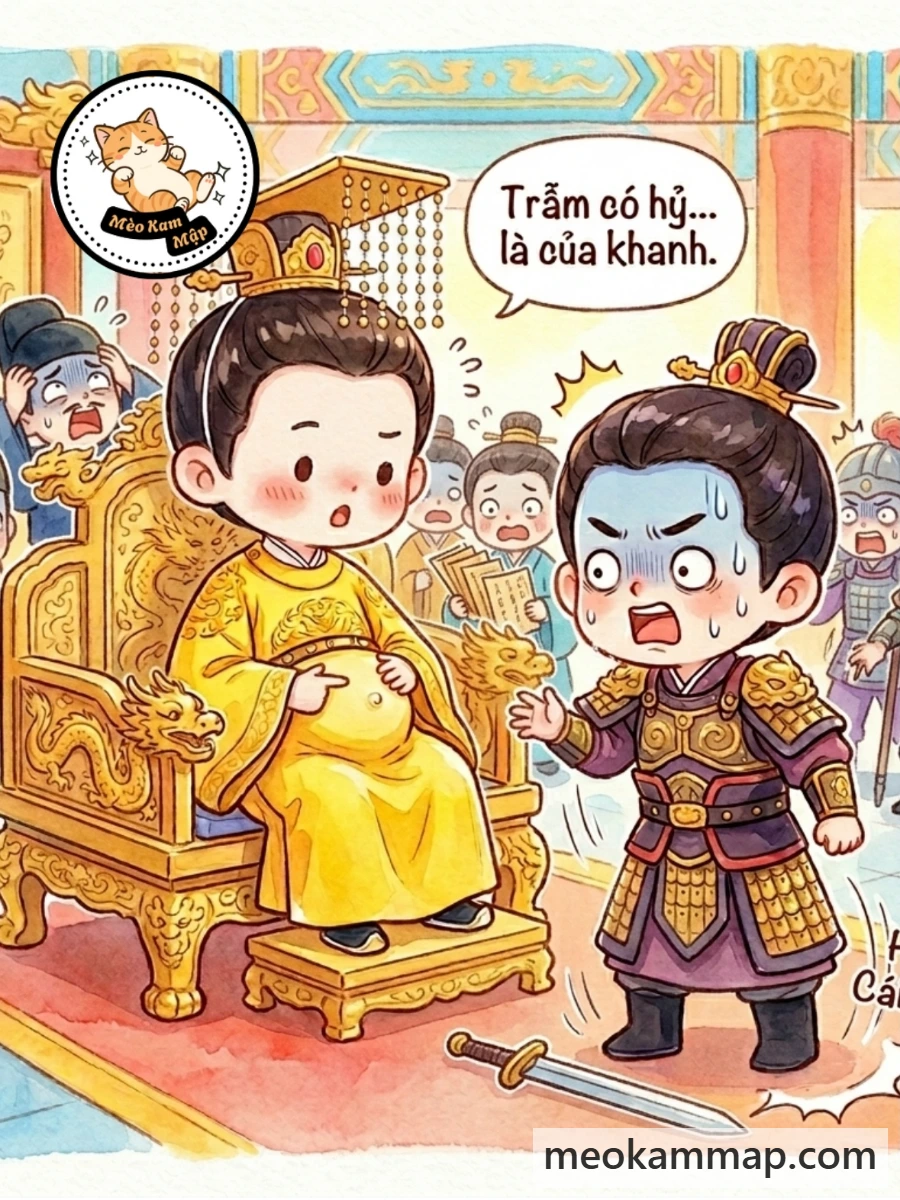 Bìa truyện Nghịch Thần! Trẫm Đang Mang Thai Con Của Khanh