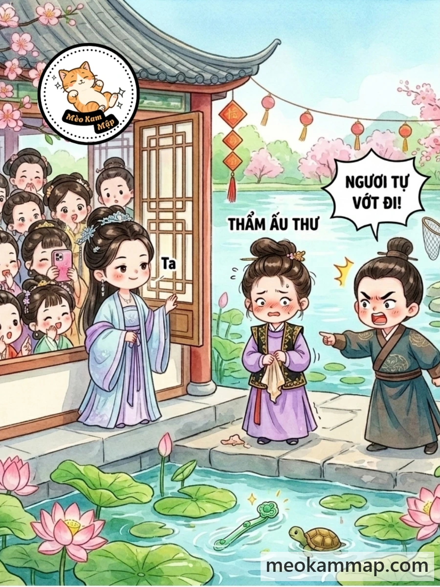 Bìa truyện Trước Khi Hãm Hại Người Khác, Nhớ Dòm Xung Quanh Trước Nhé