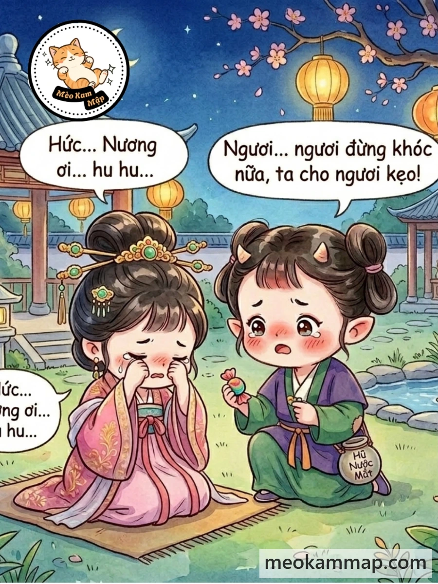 Bìa truyện Tiểu Yêu Quái Trộm Nước Mắt