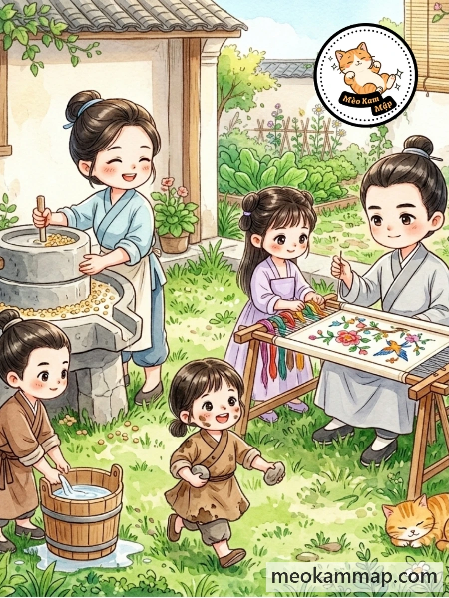 Bìa truyện Cô Bé Xấu Xí A Bảo