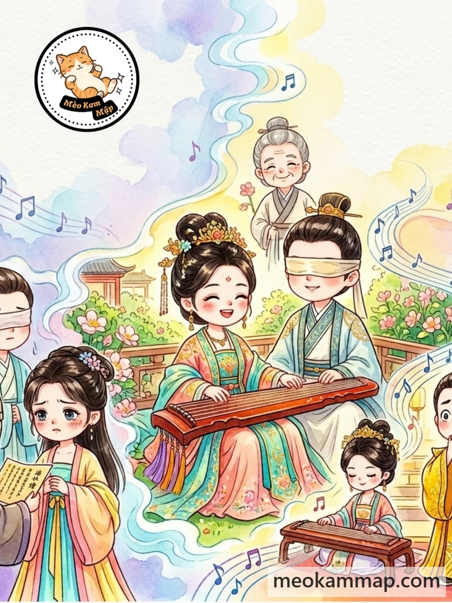 Bìa truyện Hoa Lê Trao Tay, Tiếng Đàn Trao Tình