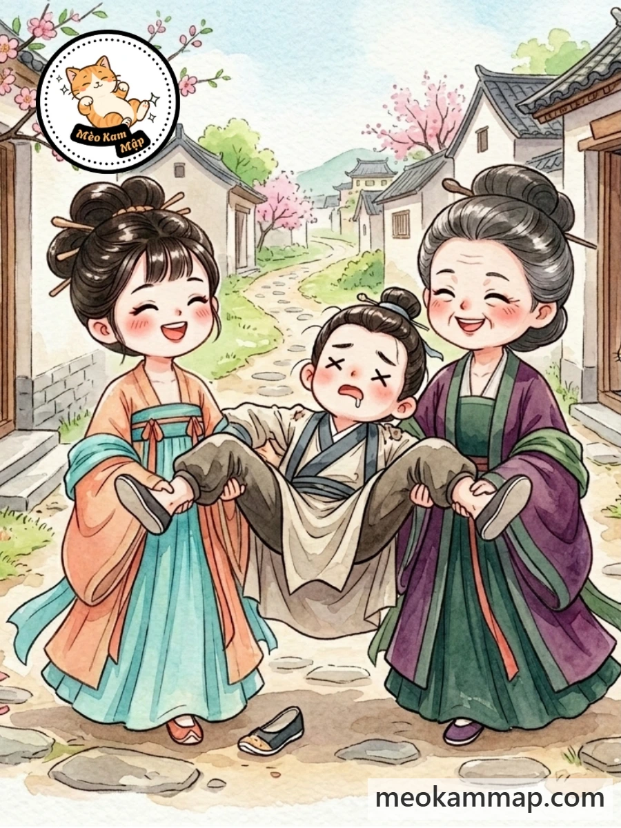 Bìa truyện Ta Cùng Mẹ Chồng Nhặt Phu Quân Về Ở Rể