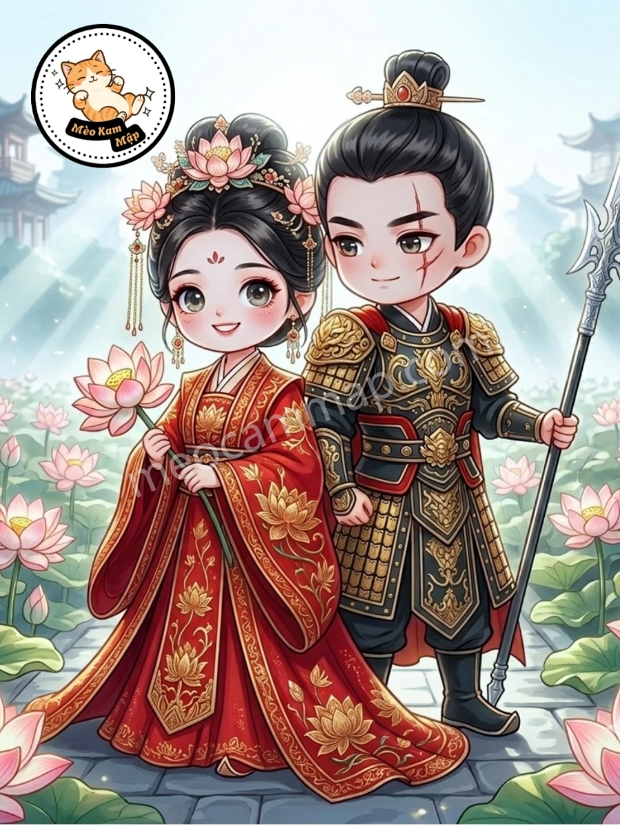 Bìa truyện Đóa Hoa Sen Rực Rỡ