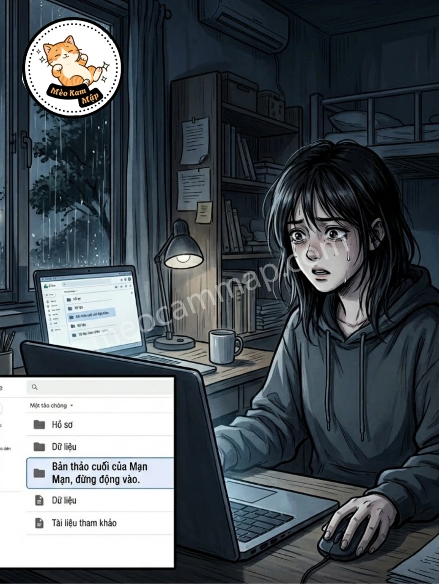 Bìa truyện Anh Ta Ăn Cắp Luận Văn Của Tôi, Tôi Tiễn Hắn Lên Danh Sách Gỡ Bài