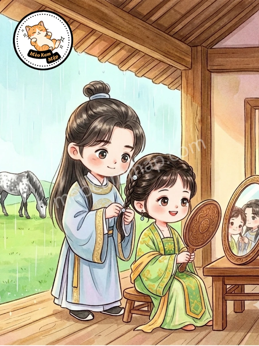 Bìa truyện Ngựa Xanh Xám