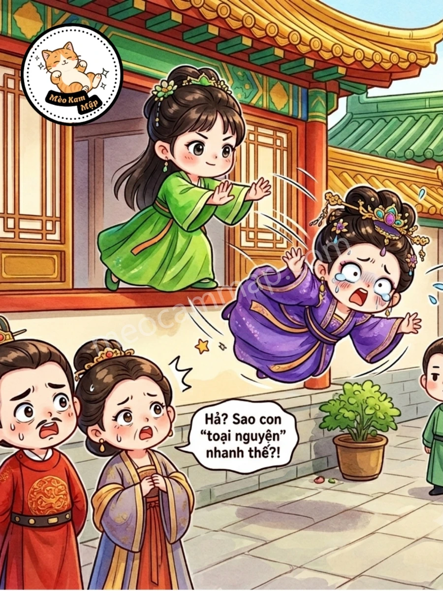 Bìa truyện Mặc Cho Gió Thổi Đông Tây Nam Bắc