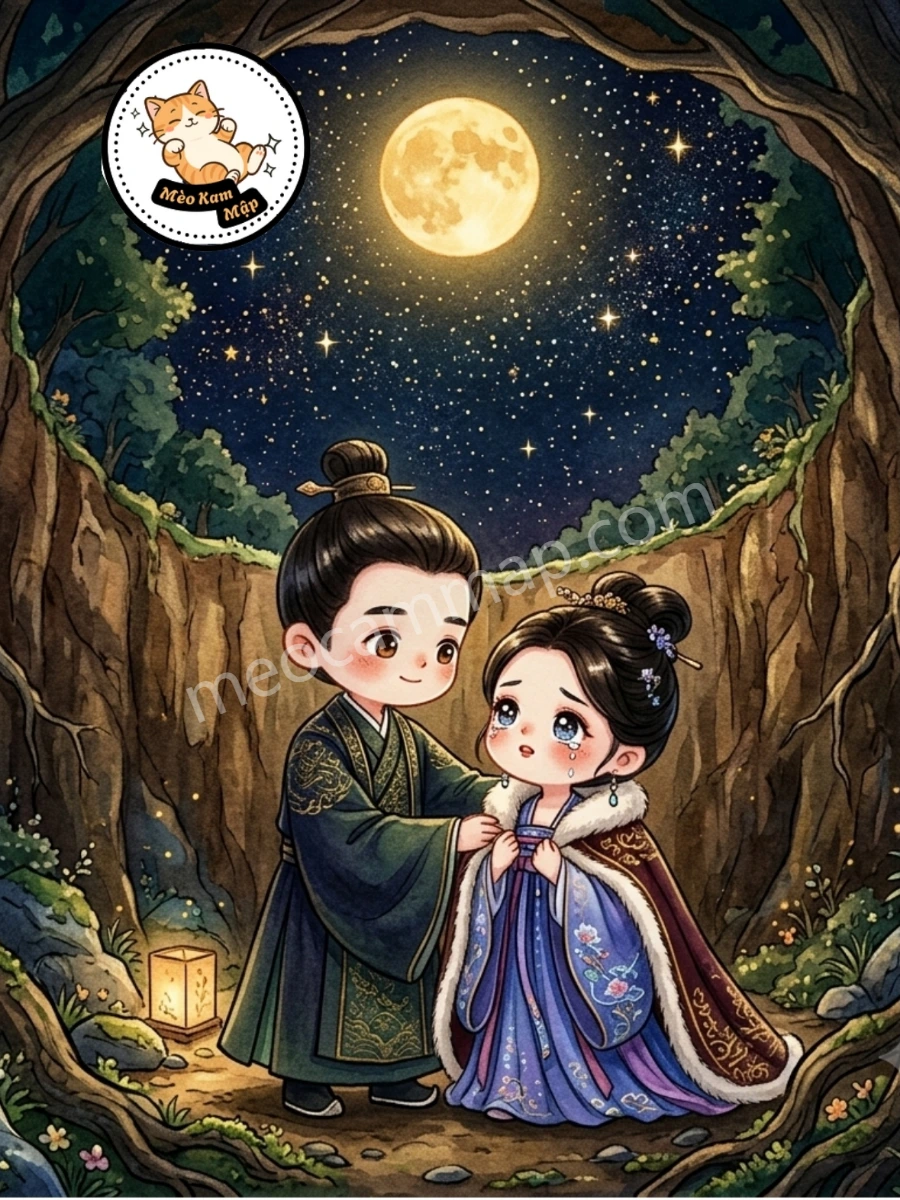 Bìa truyện Đêm Qua Trên Gác Nhỏ Nghe Tiếng Mưa Gió
