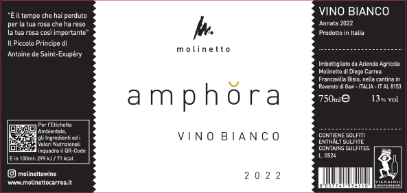 2022 Amphora Bianco VDT