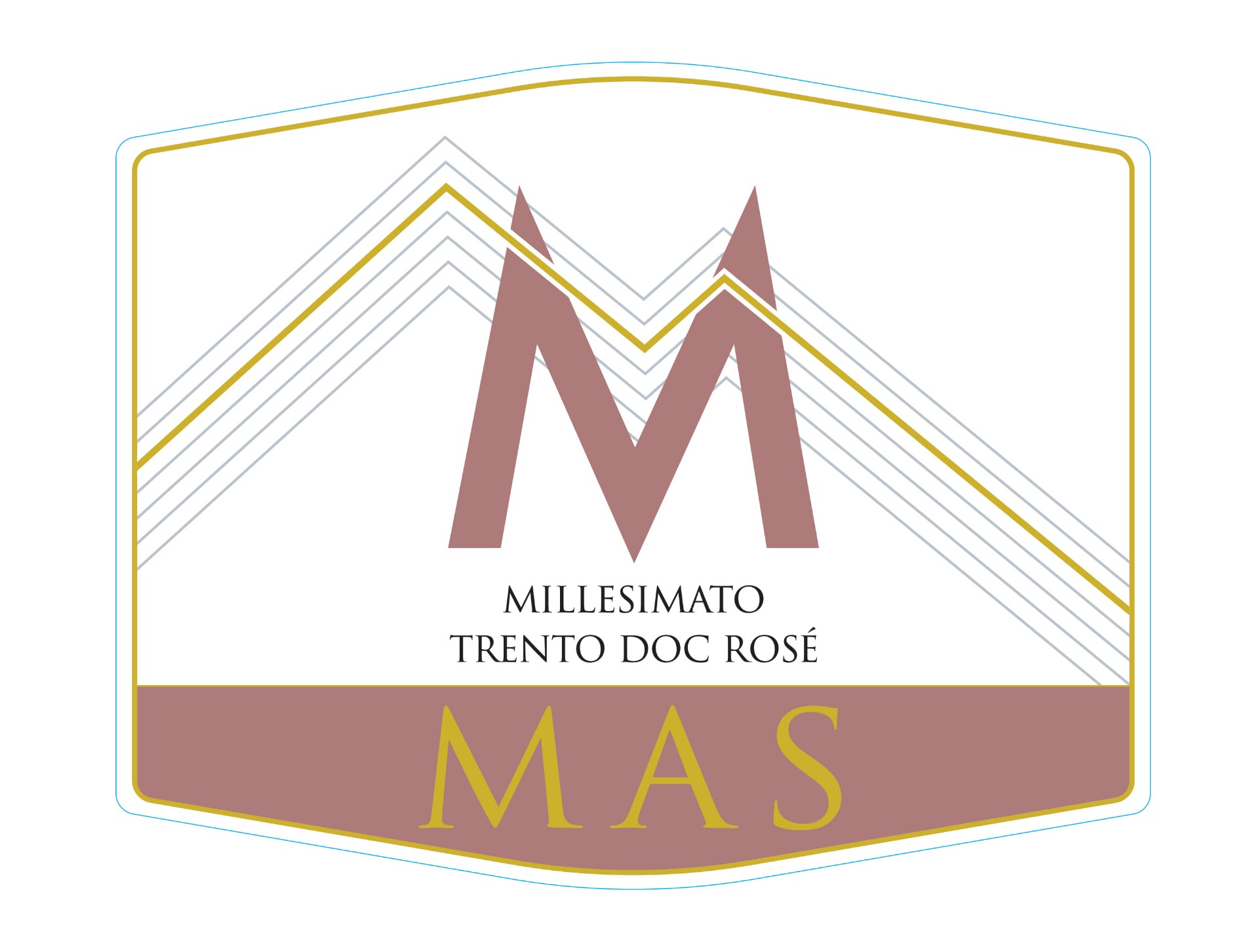 2021 Mas Trento Metodo Classico rosè millesimato Brut DOC