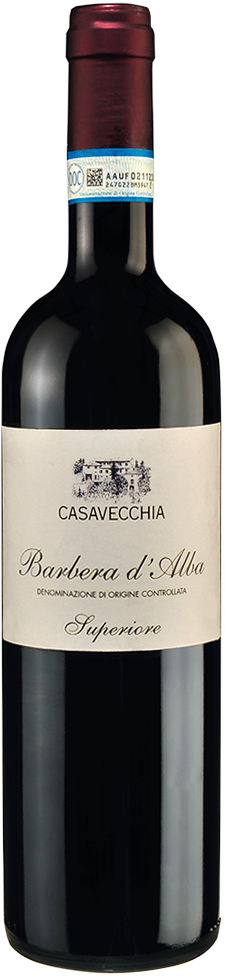 Bottiglia di Barbera D'Alba DOC Superiore