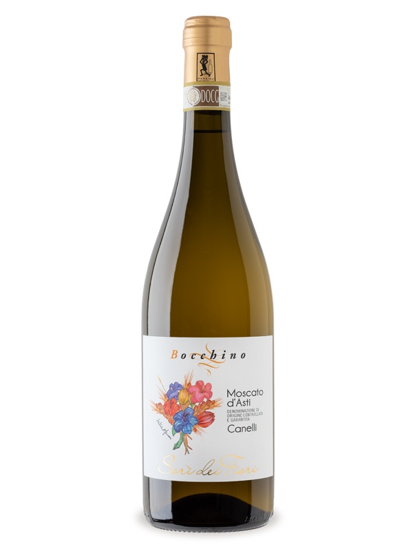 Bottiglia di Sorì Dei Fiori Moscato D'Asti DOCG Canelli